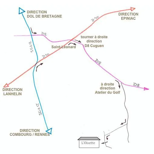 L'Oisette Bed & Breakfast Epiniac France